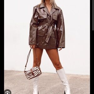 NWT Lioness - “VICTORY BOULEVARD
MINI DRESS CHOCOLATE
BROWN”